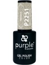 PURPLE GEL POLISH COLOR PRECIOUS CHAMPAGNE 10ML|Mathiss