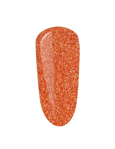 PURPLE GEL POLISH COLOR PRECIOUS GOLDEN COOPER 10ML