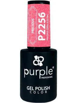 Mathiss|PURPLE GEL POLISH COLOR PRECIOUS CORAL ELECTRIC 10ML|5600920738318