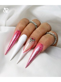 Mathiss|PURPLE GEL POLISH COLOR PRECIOUS CORAL ELECTRIC 10ML|5600920738318