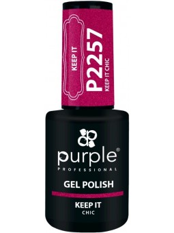 PURPLE GEL POLISH COLOR...