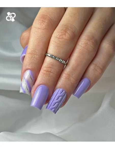PURPLE GEL POLISH COLOR KEEP IT REAL 10ML