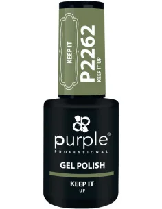 PURPLE GEL POLISH COLOR KEEP IT UP 10ML
