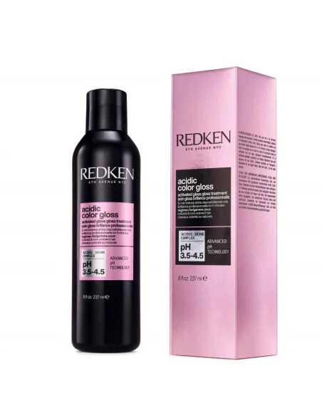 ***REDKEN ACIDIC COLOR GLOSS ACTIVATED GLASS GLOSS TREATMENT 237ML***