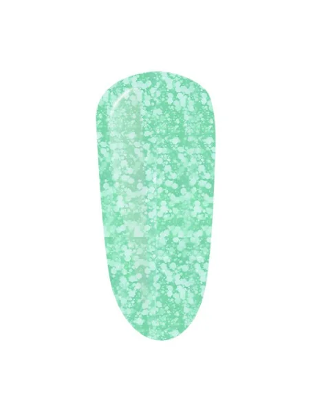 PURPLE GEL POLISH COLOR FANTASTIC GREEN 10ML