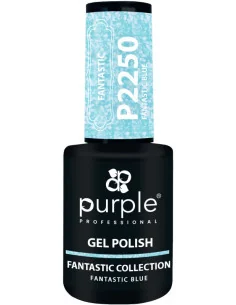 PURPLE GEL POLISH COLOR FANTASTIC BLUE 10ML