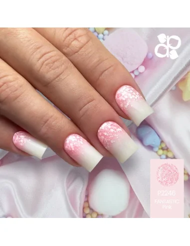 PURPLE GEL POLISH COLOR FANTASTIC PINK 10ML