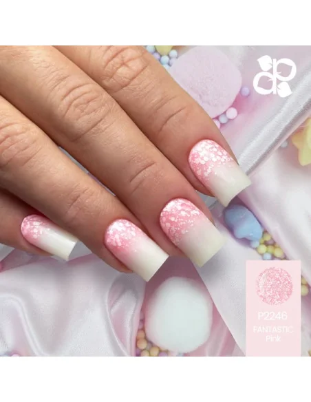 PURPLE GEL POLISH COLOR FANTASTIC PINK 10ML