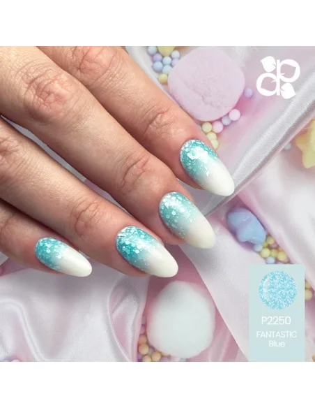 PURPLE GEL POLISH COLOR FANTASTIC BLUE 10ML