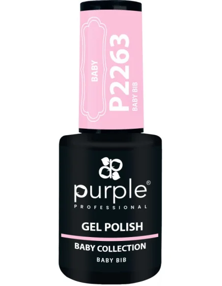 Purple Gel Polish Color Baby Bib 10ml | Mathiss Ibiza