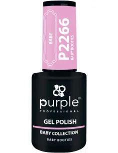 PURPLE GEL POLISH COLOR BABY BOOTIES 10ML