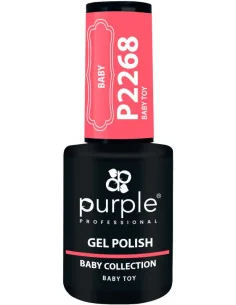 PURPLE GEL POLISH COLOR BABY TOY 10ML