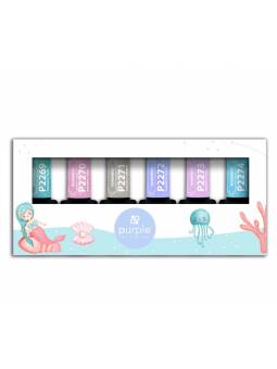 PURPLE KIT GEL POLISH COLOR...