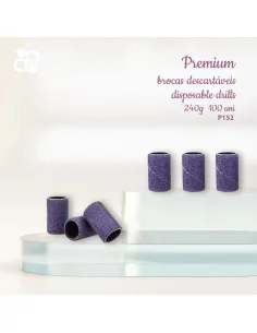 PURPLE CILINDROS ESMIRILIADORES PREMIUM GRANO FINO 240 (CAJA 100U) 2
