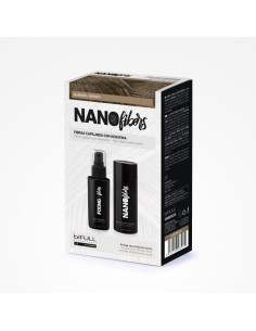 BIFULL NANO FIBERS MARRON (FIBRAS 25GR+ FIJADOR 100ML)