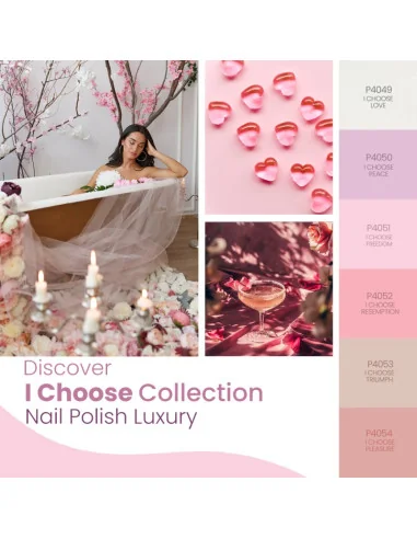 PURPLE NAIL POLISH LUXURY I CHOOSE REDEMPTION 10ML