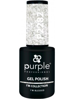 PURPLE GEL POLISH COLOR I'M...