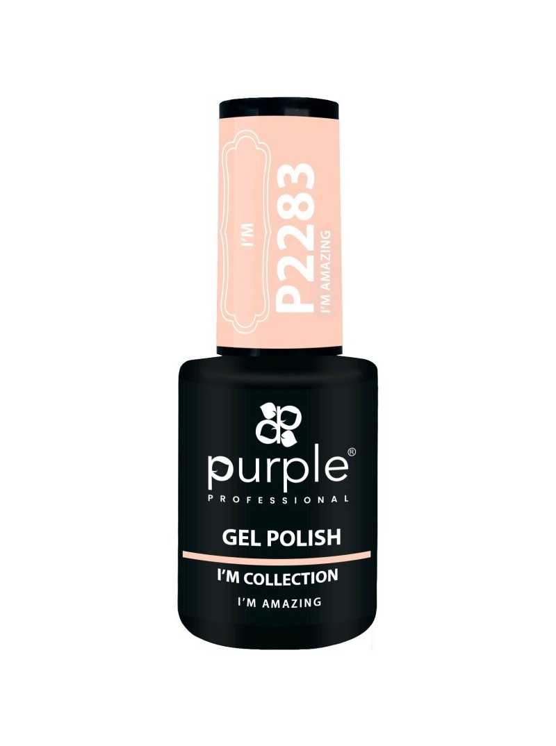 PURPLE GEL POLISH COLOR I'M AMAZING 10ML|Mathiss