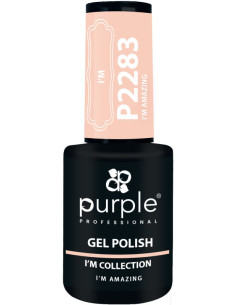 PURPLE GEL POLISH COLOR I'M AMAZING 10ML