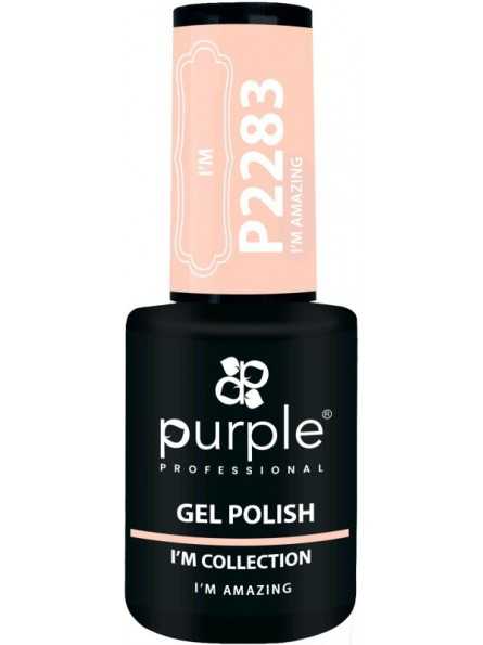 PURPLE GEL POLISH COLOR I'M AMAZING 10ML|Mathiss