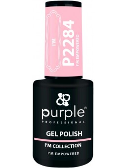 PURPLE GEL POLISH COLOR I'M EMPOWERED 10ML|Mathiss