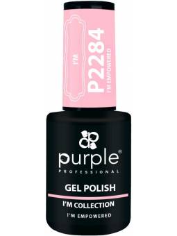 PURPLE GEL POLISH COLOR I'M...