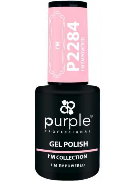 PURPLE GEL POLISH COLOR I'M EMPOWERED 10ML|Mathiss