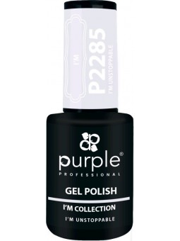 PURPLE GEL POLISH COLOR I'M...