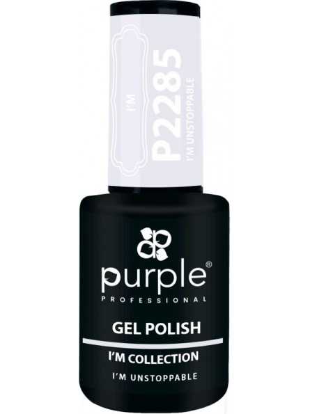 PURPLE GEL POLISH COLOR I'M UNSTOPPABLE 10ML|Mathiss