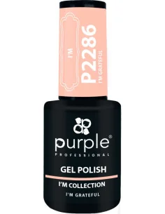 PURPLE GEL POLISH COLOR I'M GRATEFUL 10ML