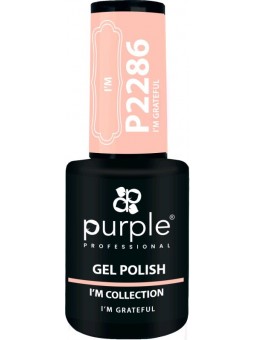 PURPLE GEL POLISH COLOR I'M...