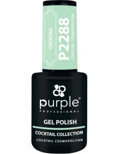 PURPLE GEL POLISH COLOR COCKTAIL COSMOPOLITAN 10ML