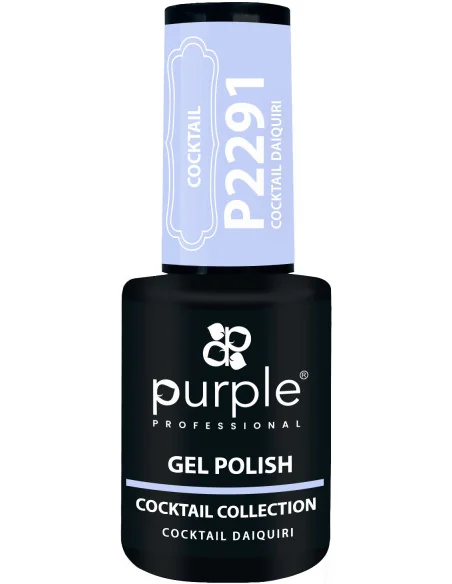 PURPLE GEL POLISH COLOR COCKTAIL DAIQUIRI 10ML