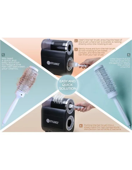 Stylance Double Cleaning Limpiador de Cepillos +vapor