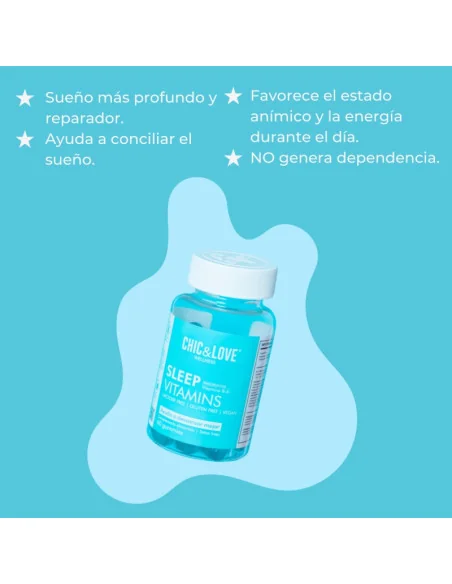 Chic&love Sleep Vitamins 60 Gominolas | Mathiss Ibiza