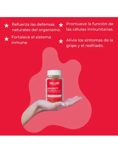 Chic&love Inmunity Vitamins 60 Gominolas | Mathiss Ibiza