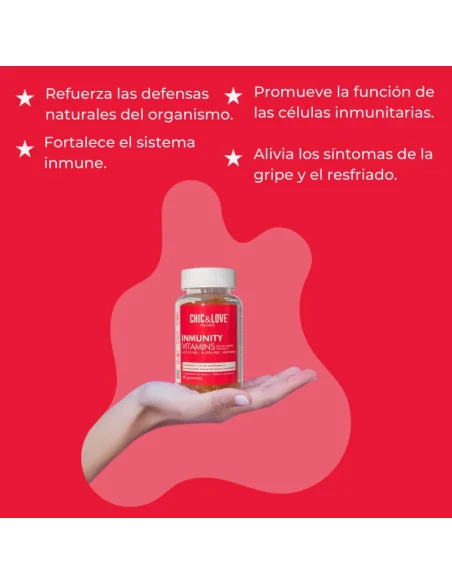 Chic&love Inmunity Vitamins 60 Gominolas | Mathiss Ibiza