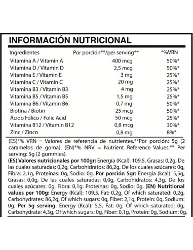 Chic&love Junior Vitamins 60 Gominolas | Mathiss Ibiza