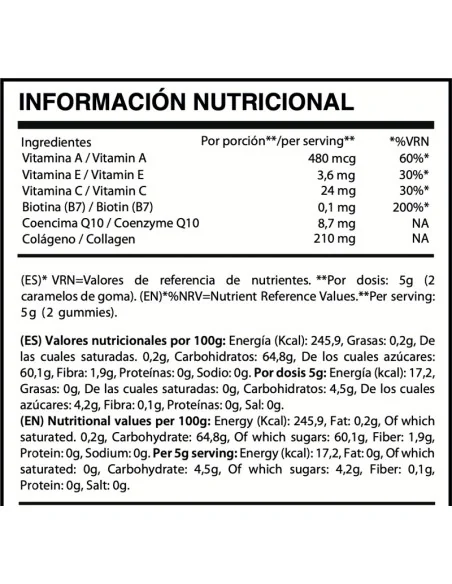 Chic&love Radiant Skin Vitamins 60 Gominolas | Mathiss Ibiza