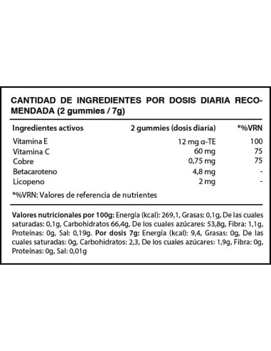 Chic&love Bronze Vitamins 60 Gominolas | Mathiss Ibiza