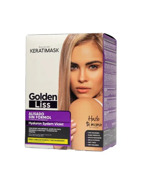 Keratimask Kit Golden Liss Alisado sin Formol Cabellos