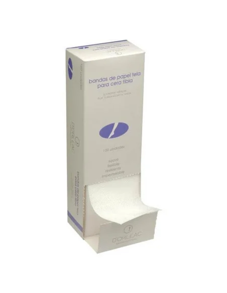 DORLEAC BANDAS DE PAPEL TELA PARA CERA TIBIA 100UDS