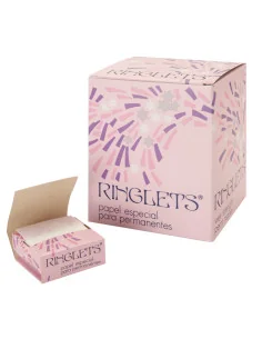 RINGLETS PAPEL DE PERMANENTE CAJA 20 LIBRILLOS DE 100UDS.