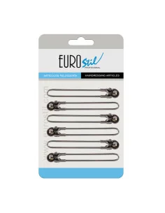 EUROSTIL PINZA ACERO INOX LARGA CARTON 6UDS