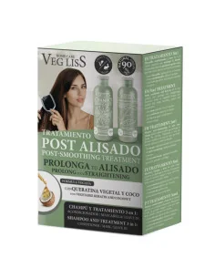 VEG LISS KIT TRATAMIENTO HIDRATANTE POST ALISADO 2X250ML