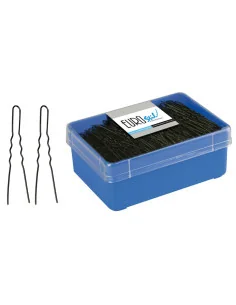 EUROSTIL HORQUILLAS ONDULADA 5,5CM NEGROS CAJA 400UDS