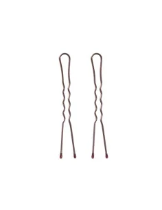 EUROSTIL HORQUILLAS ONDULADA 5CM BRONCE CAJA 200GRS