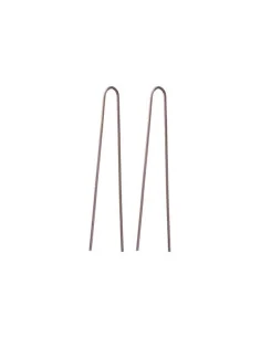 EUROSTIL HORQUILLAS LISAS 7CM BRONCE CAJA 200GRS