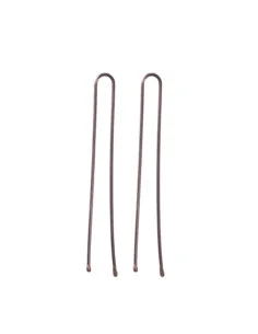 EUROSTIL HORQUILLAS LISAS 5CM BRONCE CAJA 200GRS