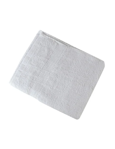 EUROSTIL TOALLA PELUQ, 50X90 CM BLANCA PAQUETE 12UDS